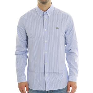 CAMICIA A RIGHE AZZURRO
